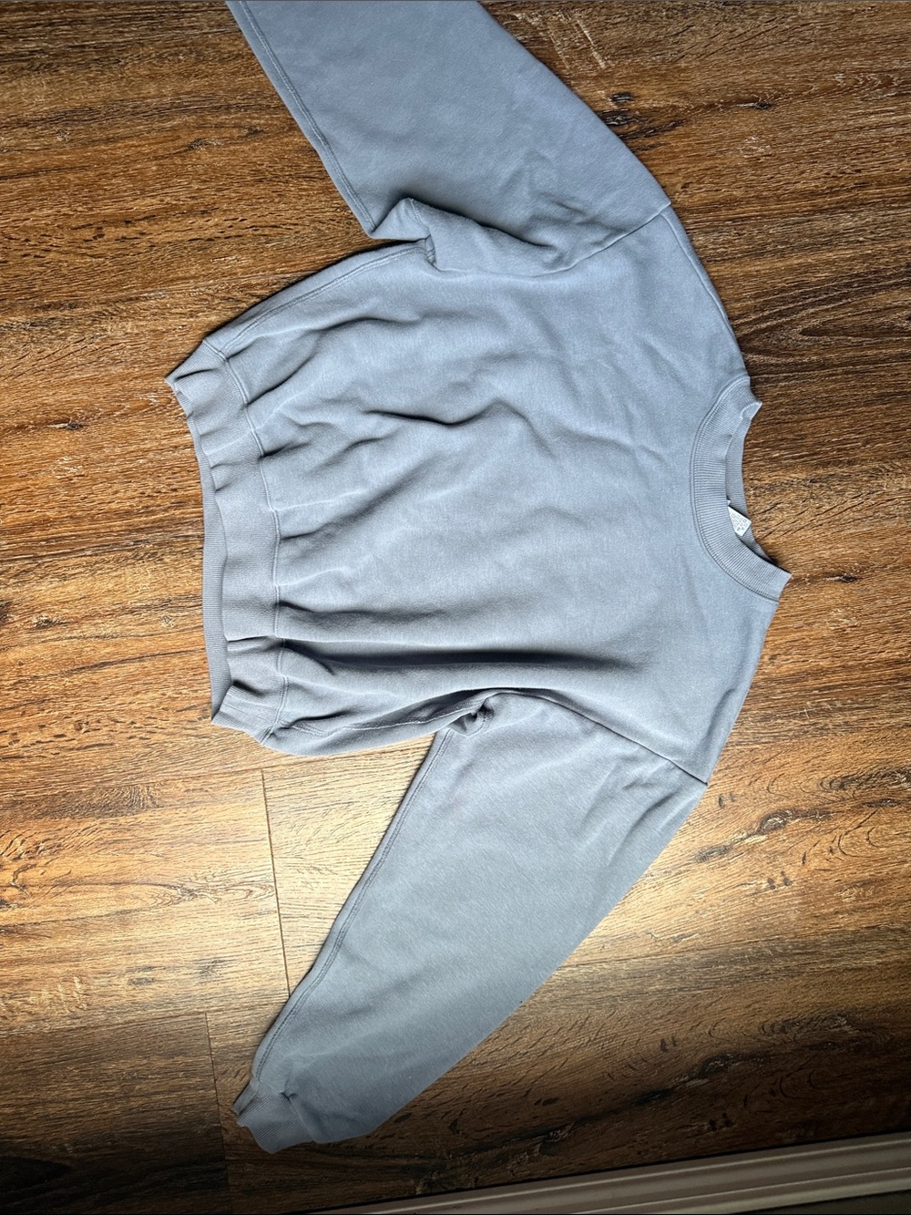 Skims! Cozy Slate Blue Crewneck Sweatshirt